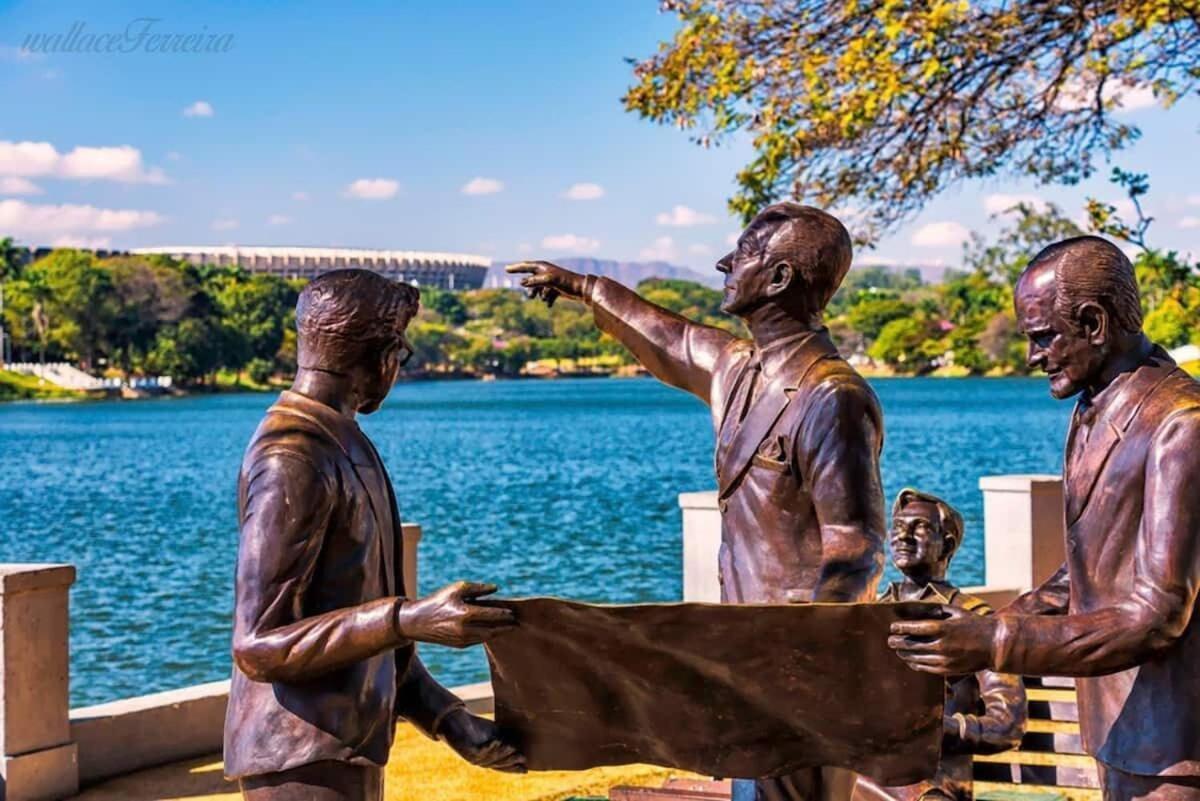 Jacuzzi Privativa em Frente à Lagoa da Pampulha Belo Horizonte Exterior foto